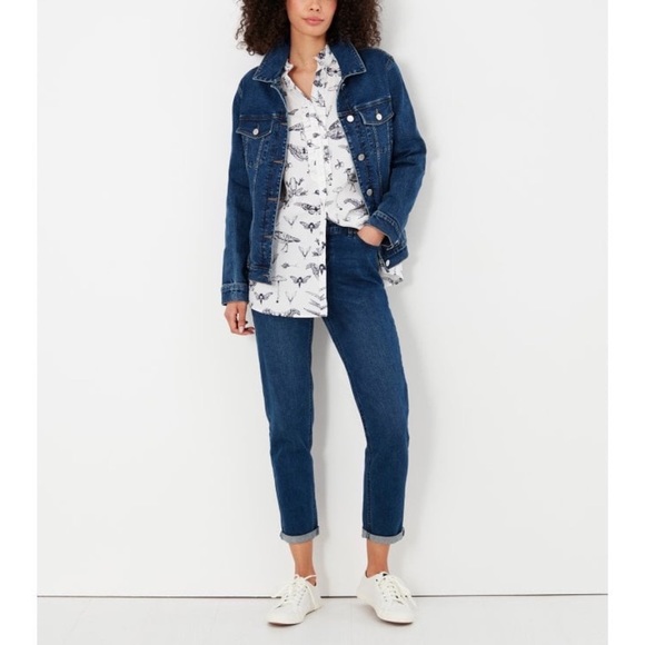 NWT Joules Kristin Pie Crust Shirt - Picture 9 of 11